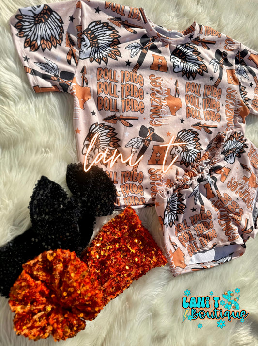 Apache comfy set 🧡🖤🤍